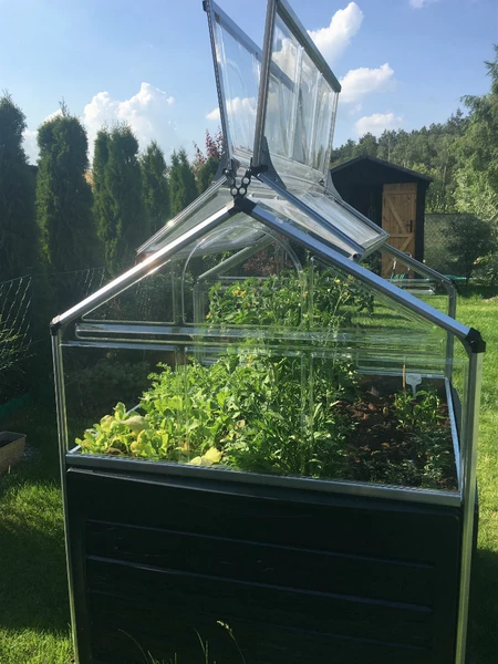 Kontrolné a rozmnožovacie jednotky - Plant Inn mini skleník s úložným priestorom 118 x 118 cm Palram