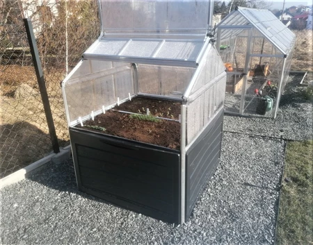 Mini skleník Plant Inn s úložným priestorom 1,18 x 1,18 m Palram - Canopia