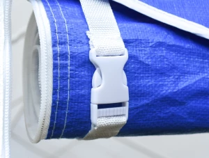 Zaklapávací zámok    umožňuje pohodlné upevnenie v